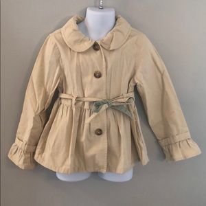 Janie and Jack spring cotton coat